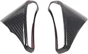 Compatible for Corvette -C6 2005-2013 Real Carbon Fiber Car Dashboard Adjustment Button Trim Frame Sticker Car Accessories