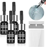 HONBQYCC Stone Chip Repair Kit Windscreen Pack of 4, 2025012 Grey 2025