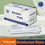 100-1000x Alcohol Prep Pads Swab Wipes 75% Ethyl Cleaning Sterile General USE OZ