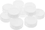 GREENADSCAPE Wide Mouth Lids Leakproof Caps for Jar Storage Milk Bottle Accessories 10-Pack