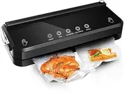 Vacuum Sealer Machine Fresh Dry Wet Food Saver Storage With Bags Built-in Cutter