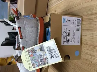 ╭☆米蘭店☆TOMS Grey Chambray Biminis 灰色休閒女鞋~大人款~