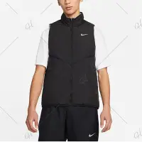 在飛比找Yahoo奇摩購物中心優惠-NIKE 背心 舖棉背心 運動 保暖 男款 黑 DD5648