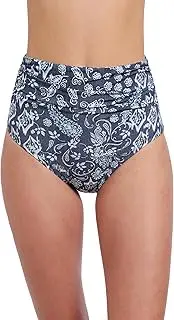 [Profile by Gottex] Women's Flores High Waist Bathing Suit Bottom