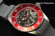 Invicta Pro Diver 50mm Automatic Skeletonized Dial Strap Watch