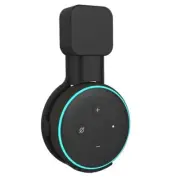 2 pack Echo Dot 3rd Gen Outlet Wall Mount Holder Hanger Smart Speaker Black