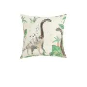 Happy Kids Dino Land Filled Square Cushion