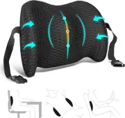 iamcomfi Lumbar Support Cushion (Regular) - Lower Back Support for Your Offic...
