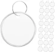 Veemoon 200 Metal Ring Key Tags Round Key Tags for Car Door Workplace Vehicle Keyring Labels Metal