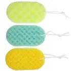 3 Pcs Massage Sponges Body Exfoliating Bath Child Shower Bathroom for