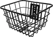 LOORGVEL Multi Use Bike Basket for Vegetables Heavy Duty Front Bike Basket Sturdy Wire Design for Cycling for Scooters and Mountain Bikes Easy Installation Capacity