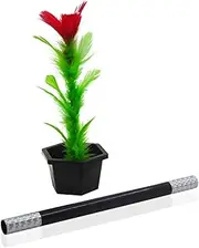 WSNMING Magic Stick to Flower Easy Magic Trick Toys Show Performance Prop Funny Toys for Adults Kids