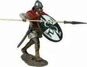 Algar - Saxon Defending with Spear - W. Britain's #62136 Toy Soldier Miniature