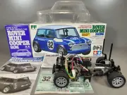 New Built Tamiya 1/10 R/C Rover Mini Cooper Racing FF M-03 Kit #58211 ESC Servo