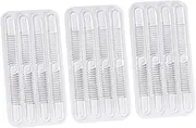 AKOOSY 5 Sets Clear Heel Grips Gel Pads Cushion Inserts for High Heels Sandals Non Slip Adhesive for Women Men Versatile Use Flexible Placement Easy to Apply
