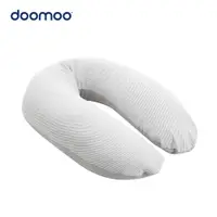 在飛比找蝦皮商城優惠-【doomoo】有機棉舒眠月亮枕/經典灰