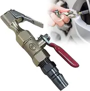 Locking Air Chuck Tire Inflator | Tire Inflator Nozzle | Compressor Attachment, Connect Tool for Car Motorcycle Truck Maintenance