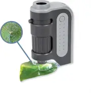 Carson MicroBrite Plus 60x-120x Power LED Lighted Pocket Microscope