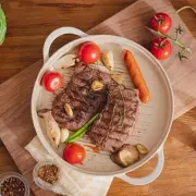 NEOFLAM FIKA 10" BBQ Frying Grill Pan Nonstick Ceramic Coating Griddle Skillet