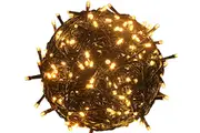 8 Lighting Modes Dazzle Bright Battery Operated Christmas String Lights Party Decoration-Warm White