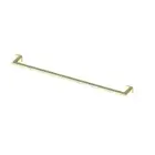 Single Towel Rail Holder Brushed Brass Greens Tapware Zuri 691305BB