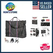 Rollator Travel Bag - Waterproof Wheelchair Bag for Folding Walker, Compact W...