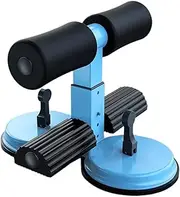 Sit-Up Bar Foot Holder - Push-up Device with Suction Cup, Portable Sit-Up Training Device, Height-Adjustable Strength Training Device for Pushups, Robust, Ergonomic and Comfortable