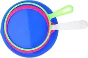 PERSELOSO 3Pcs Blowing Bubble Set Fun Bubble Ring Maker for Indoor Outdoor Parties Family Gatherings and Celebrations Random Colors