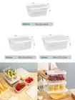 Refrigerator storage box large -capacity fresh -keeping kitchen storage box