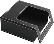 GLEAVI 2 Pcs Tissue Storage Box Adhesive Paper Holder for Living Room Tissues Napkin Holder Square Paper Towel Organizer