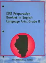 Holt Elements of Literature Illinois: ISAT Preparation Booklet in English Langua