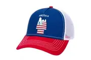 Peanuts Snoopy American Flag House Adjustable Hat