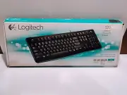 Logitech - K120 Full-size Wired Membrane Keyboard for PC