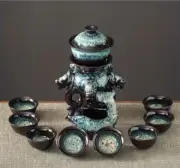 Ceramic Teapot with Infuser Semi Automatic Tea Set Dragon Teapot with 8 cups New