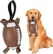 Dog Toys, Dog Football 7.8 inch, Interactive Ball for Dogs, Dog Football for Training, Dog Balls with Grab Tabs, Dog Ball Toy