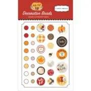 Scrapbooking BRADS Thanksgiving HELLO FALL Collection Carta Bella 34 pieces New