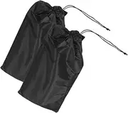 CATIEBYE 1 Pair Skateboard Backpack Skateboard Carry Bag Roller Skate Backpack Drawstring Skate Bag Pp Black