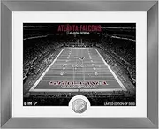 Atlanta Falcons NFL Stadium Silver Coin Photo Mint
