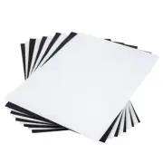 20 Sheets Black and White A4 EVA Foam Sheets 8X12 Inch Foam Sheets for Crafts Sc