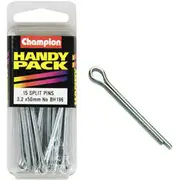 Champion Handy Pack Split Pins BH186, 3.2mm X 50mm