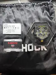 Casio G-Shock Analog-Digital GA-700 Series Black Watch GA700CY-1A With Tags