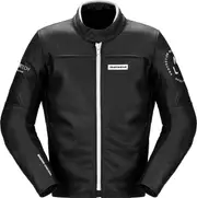Spidi Genesis, leather jacket , color: Black/White , size: 46