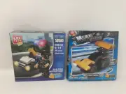 Block Tech Metro Squad Patrol Car & Mean Streets Street Racer Building Sets. New