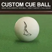 Custom Pool Ball – Stealth Shark