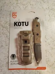 Gear Aid Kotu Tanto Fixed Blade Knife W/SHEATH