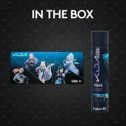 Logitech G840 K/DA XL Cloth Gaming Mouse Pad - League of Legends Collaboration