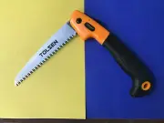 TOLSEN 31014 Folding Pruning Saw with 7" Blade and Rugged Grip Handle Blade Lock