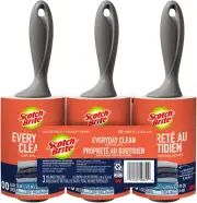 Scotch-Brite Everyday Clean Lint Roller, Lint Roller for Pet Hair, Clothing, Fur