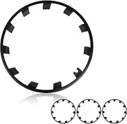 21 Inch Rim Protector for Tesla Model Y 2017-2024 All-in-one Wheel Rim Protector Seamless for Tesla Model Y 21" Überturbine Wheels Strips Tire Trim Rings for Curb Rash Prevention, 4Pack (21 inch)