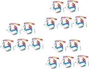 10 Pcs Rainbow Gymnastic Streamers Gymnastics Wand Praise Dance Ribbons Gym Ribbon Rhythmic Gymnastics Ribbon Dancer Ribbons Dancing Gymnastics Ribbon Child Gymnastics Stick